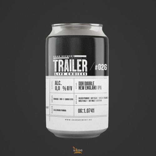 Ugar Trailer 26 - Life Choices   Dupla NEIPA  (0,33L) (8 %)
