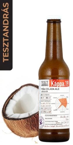 Szent András Teszt András Kappa 19  (pale ale)   (0,33L) (5,6%)