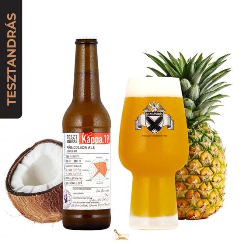 Szent András Teszt András Kappa 19  (pale ale)   (0,33L) (5,6%)