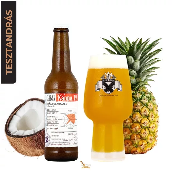 Szent András Teszt András Kappa 19 (pale ale) (0,33L) (5,6%) Szent András Teszt András Kappa 19 (pale ale) (0,33L) (5,6%)