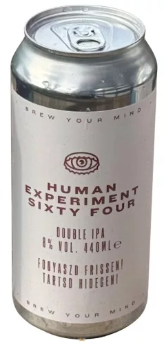 Brew Your Mind Human Experiment  SIXTY FOUR - DIPA   (0,44) (8 %)