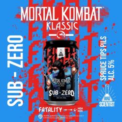 Mad Scientist Mortal Kombat - SUB-ZERO  (0,33L) (5 %)