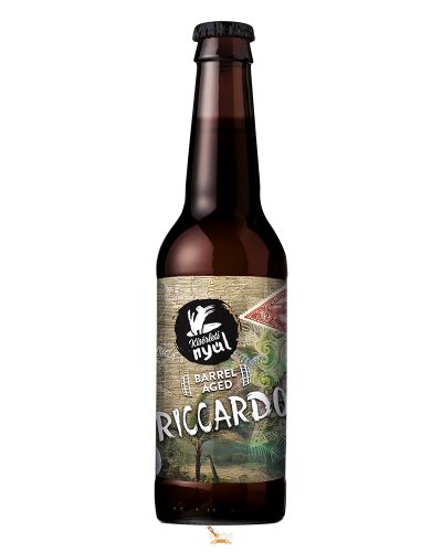 Fehér Nyúl Barreloso (0,33L) (7%), Barrel Aged Barley Wine, Barrel aged (hordóérlelt)