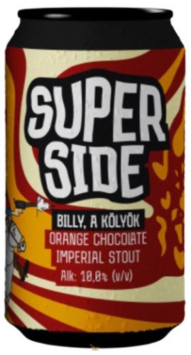 SuperSide - Billy, a kölyök - Narancsos Imperial Stout  (0,33L) (10 %)