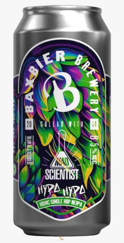 Mad Scientist - Baxbier (NL)  kollab HYPA HYPA    (0,44L) (8,5 %)