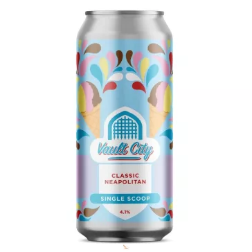Vault City Neapolitan Single Scoop Ice Cream  (0,44) (4,1 %)