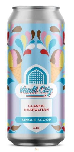 Vault City Neapolitan Single Scoop Ice Cream  (0,44) (4,1 %)