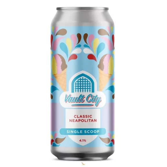 Vault City Neapolitan Single Scoop Ice Cream (0,44) (4,1 %) Vault City Neapolitan Single Scoop Ice Cream (0,44) (4,1 %)