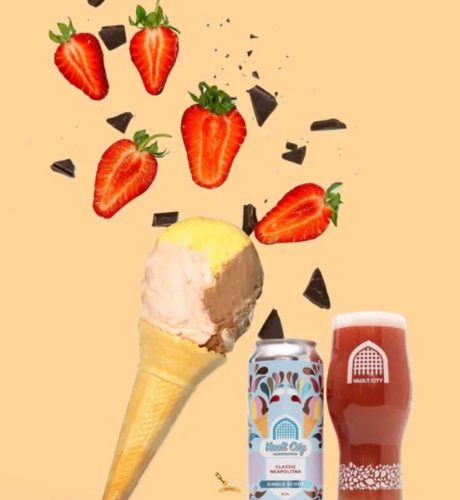 Vault City Neapolitan Single Scoop Ice Cream  (0,44) (4,1 %)