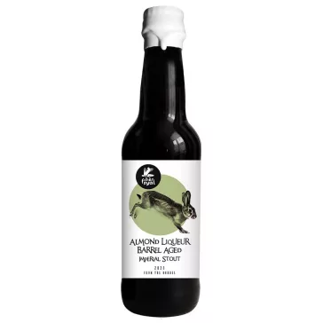   Fehér Nyúl From the Barrel Almond Liqueur Barrel Aged  Imperial Stout  /hordóérlelt/  (0,33L) (12,3%)