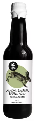 Fehér Nyúl From the Barrel Almond Liqueur Barrel Aged  Imperial Stout  /hordóérlelt/  (0,33L) (12,3%)