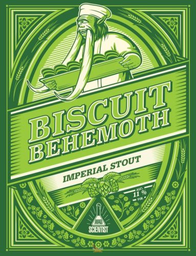 Mad Scientist Biscuit Behemoth TÖLTÖTT KEKSZ ÍZŰ IMPERIAL STOUT