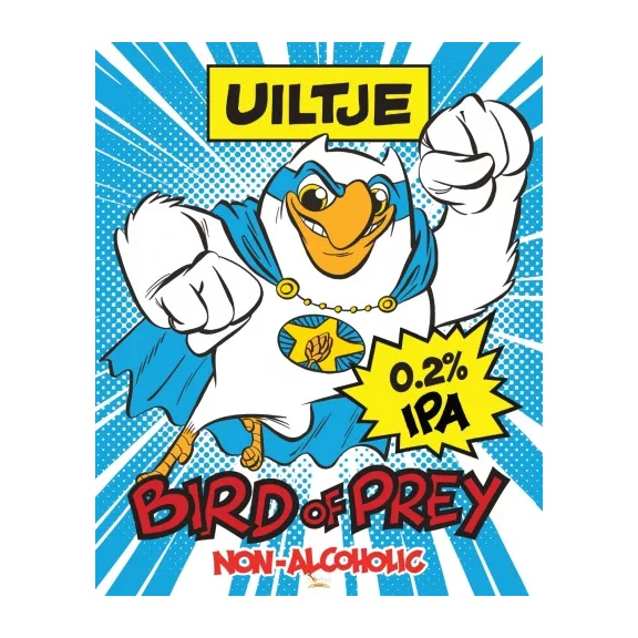 Uiltje Brewing Bird Of Prey /alkoholmentes/ IPA (0,33L) (0,2%) Uiltje Brewing Bird Of Prey /alkoholmentes/ IPA (0,33L) (0,2%)