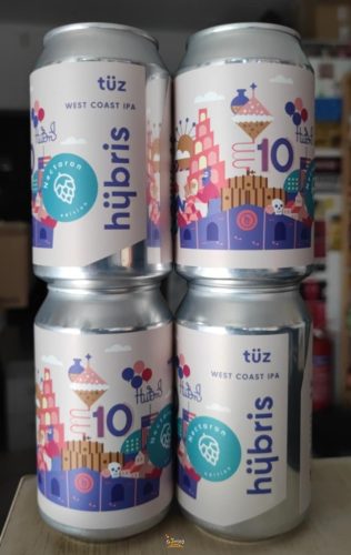 Hübris tüz west coast ipa NECTARON edition  (0,33 ) (6,2%)