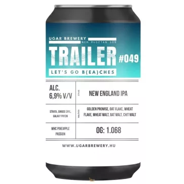   Ugar Brewery - Trailer 49 - LET'S GO B(EA)CHES (0,33L) (6,9 %)