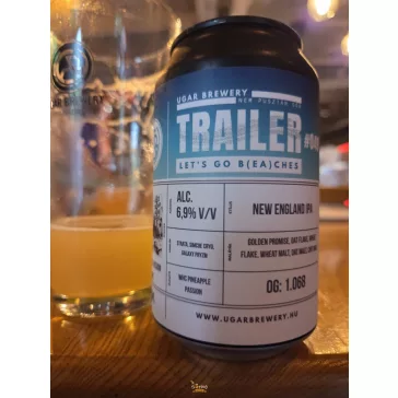   Ugar Brewery - Trailer 49 - LET'S GO B(EA)CHES (0,33L) (6,9 %)