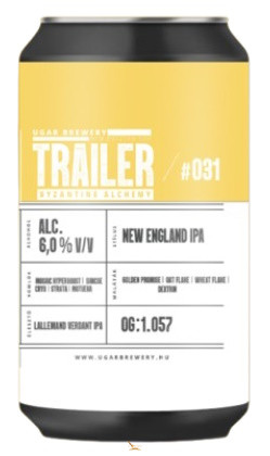 Ugar Trailer 31 -  Byzantine Alchemy  NEIPA  (0,33L) (6 %)