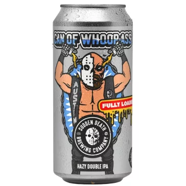  Sudden Death Brewing Co. - Can of Whoop-Ass FULLY LOADED DIPA (0,44) (8%)