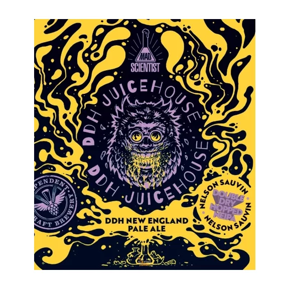 Mad Scientist - DDH Juicehouse NEIPA (0,44 L) (5,5 %)