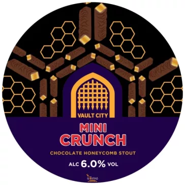 Vault City Mini Crunch Stout  (0,33) (6%)