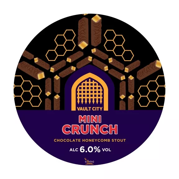 Vault City Mini Crunch Stout  (0,33) (6%)