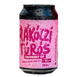   Mad Scientist Rákóczi Túrós Strawberry EDTION (0,33L) (10%)