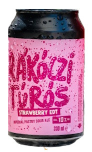 Mad Scientist Rákóczi Túrós Strawberry EDTION (0,33L) (10%)