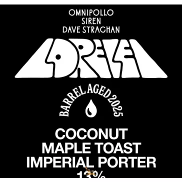   Omnipollo Barrel Aged Lorelei 2025 Imperial Porter /hordóérlelt/ (0,375) (13 %)