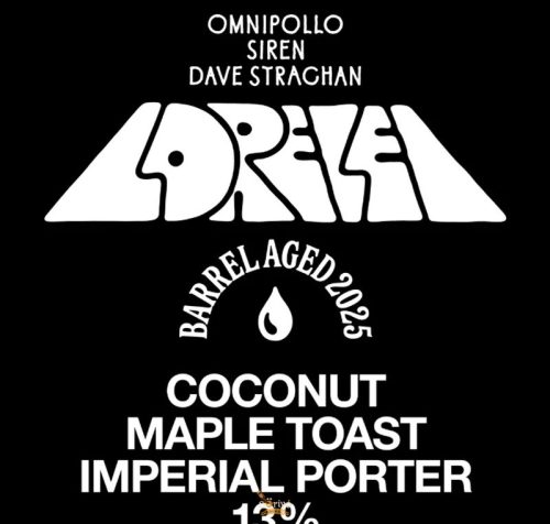 Omnipollo Barrel Aged Lorelei 2025 Imperial Porter /hordóérlelt/ (0,375) (13 %)
