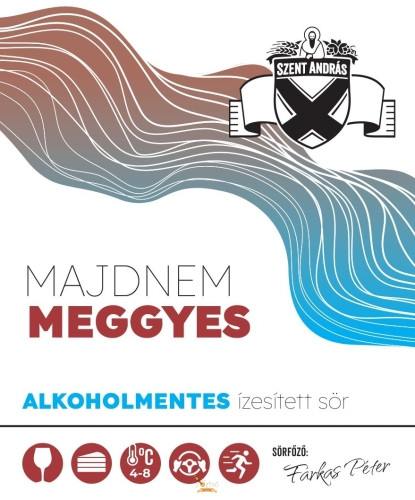 Szent András Majdnem Meggyes (alkoholmentes)(0,33L) (0,%)