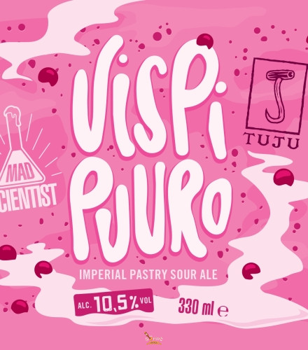 Mad Scientist Vispipurro Pastry Sour  (0,44) (10,5 %)