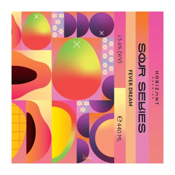 Horizont Sour Series - Fever Dream / Smoothie Sour (0,44L) (5,6%) Horizont Sour Series - Fever Dream / Smoothie Sour (0,44L) (5,6%)