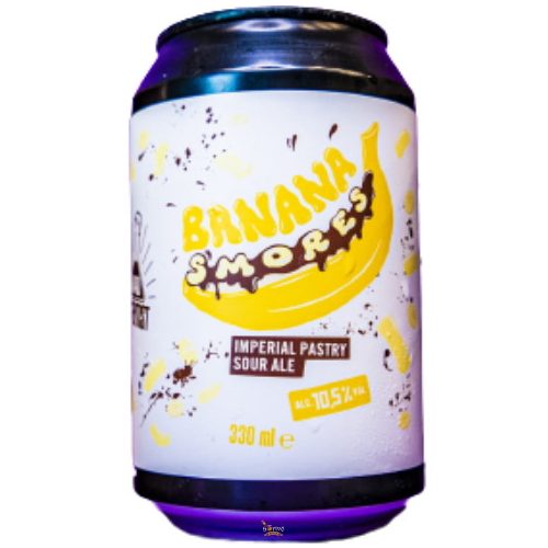 Mad Scientist Banana S’Mores (0,33L) (10,5%)Imperial Pastry Sour Ale 