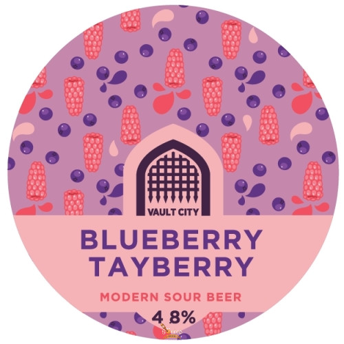 Vault City  Brewing   Blueberry Tayberry  (0,44) (4,8 %)