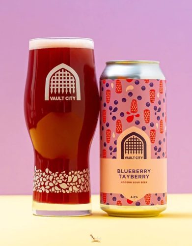 Vault City  Brewing   Blueberry Tayberry  (0,44) (4,8 %)