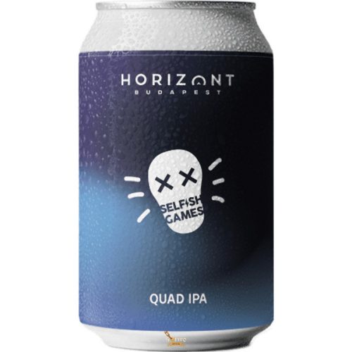 Horizont Selfish Games Quad IPA (0,33L) (10%), Quad IPA, Dupla ipa, Horizont Brewing