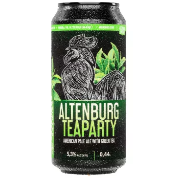   Vaskakas Brewing –  Altenburg Tea Party – Zöldteás APA  (5,3%) (0,44L)