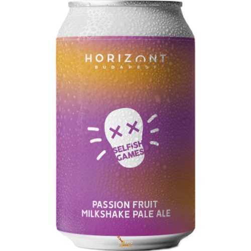 Horizont Selfish Games Passion Fruit Milkshake Pale Ale (0,33L) (4,1%)Passion Fruit Milkshake Pale 