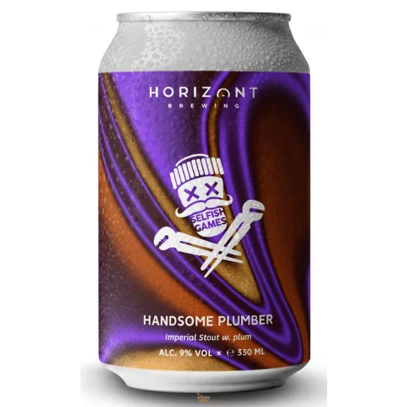 Horizont Brewing - Handsome Plumber / Imperial Stout (0,33L) (9 %) Horizont Brewing - Handsome Plumber / Imperial Stout (0,33L) (9 %)