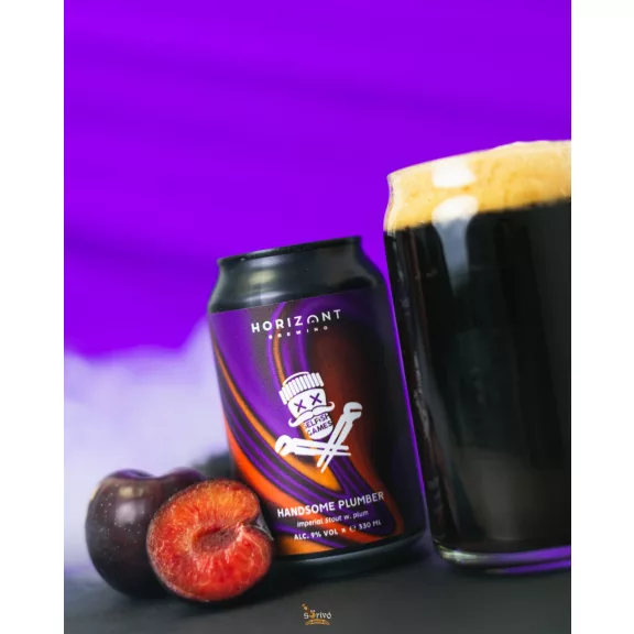 Horizont Brewing - Handsome Plumber / Imperial Stout (0,33L) (9 %) Horizont Brewing - Handsome Plumber / Imperial Stout (0,33L) (9 %)