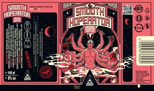 M10 SCIENTIST Neipa - Mad Scientist - Smooth Hoperator 2026 BDAY EDT  (0,44 L) (6 %)