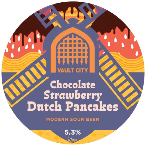 Vault City Chocolate Strawberry Dutch Pancakes  0,44) (5,3 %)
