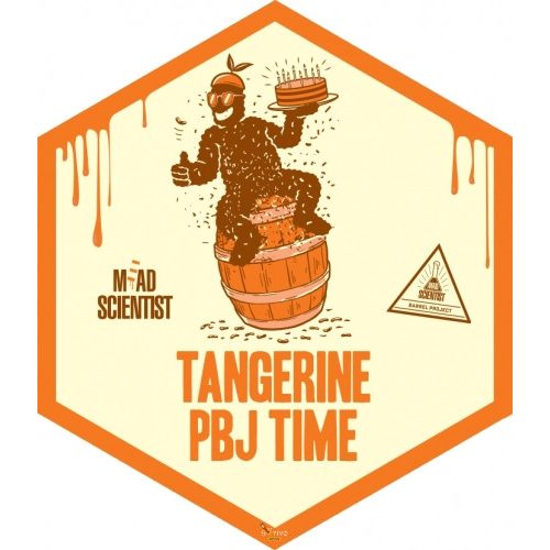 Mad Scientist Tangerine PBJ Time  /hordóérlelt/ (0,375L) (11 %)