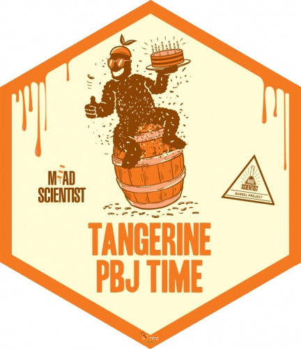 Mad Scientist Tangerine PBJ Time  /hordóérlelt/ (0,375L) (11 %)