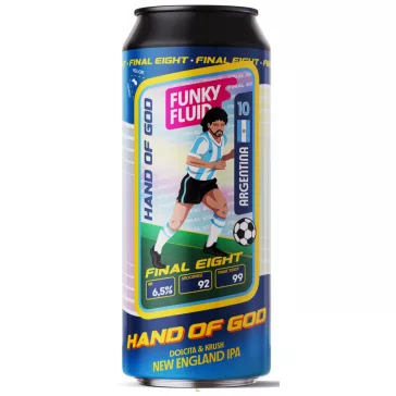 Funky Fluid - - Hand of God  - Hazy IPA(0,5) (6.5 %)