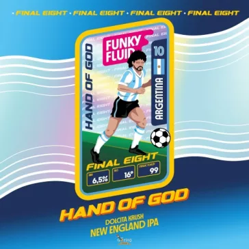 Funky Fluid - - Hand of God  - Hazy IPA(0,5) (6.5 %)