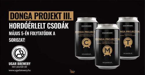 Ugar Donga Project III - Canadian Maple Syrup Barrel Aged Imperial Stout  (0,33L)  (12,5 %)