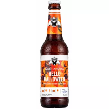   Szent András Sörfőzde -  Hello Halloween 26 (pumpkin spice ale)   (0,33L) (5,6%)