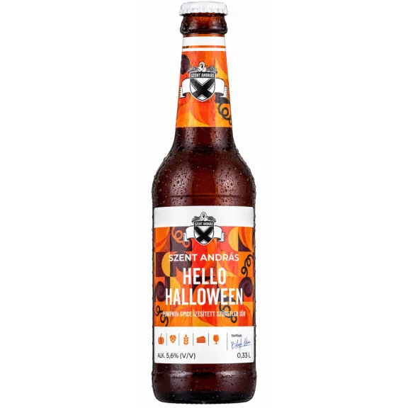Szent András Sörfőzde - Hello Halloween 26 (pumpkin spice ale) (0,33L) (5,6%) Szent András Sörfőzde - Hello Halloween 26 (pumpkin spice ale) (0,33L) (5,6%)