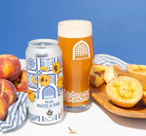 Vault City  Brewing  Peach & Apricot Pastel De Nata Sour   (0,44) (4,8 %)